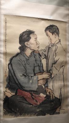 蒋兆和画展