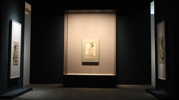 蒋兆和画展