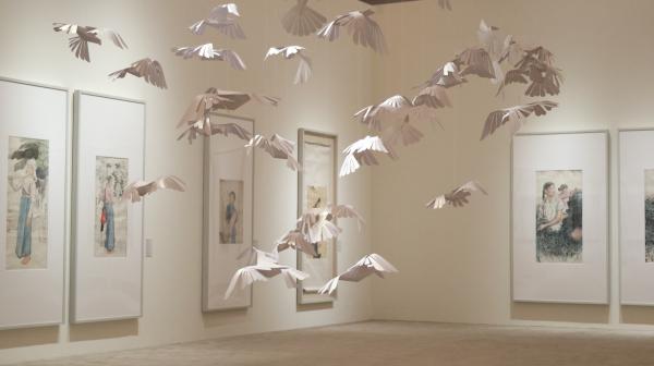 蒋兆和画展