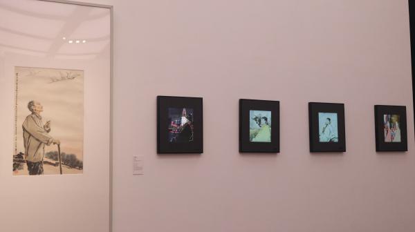 蒋兆和画展