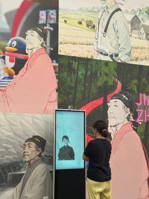 蒋兆和画展