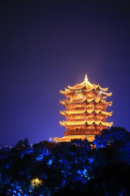 武汉-黄鹤楼-夜