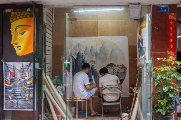 大芬油画村