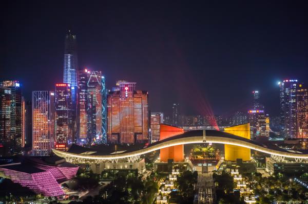 市民中心灯光秀