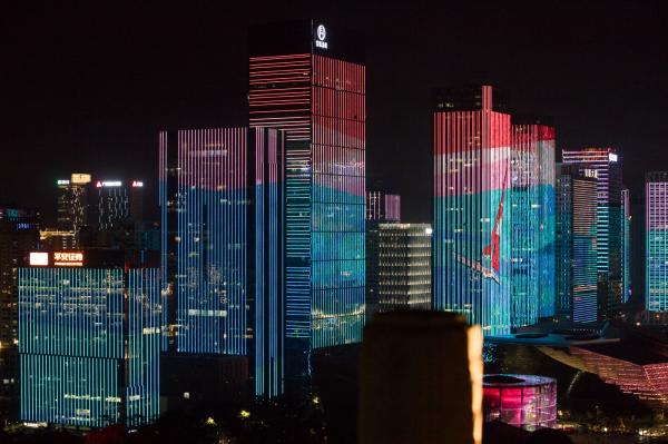 市民中心灯光秀