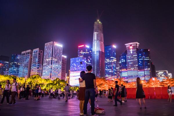 市民中心灯光秀