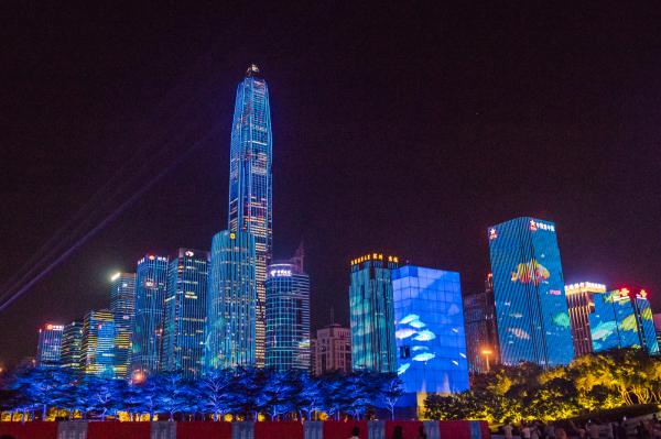 市民中心灯光秀