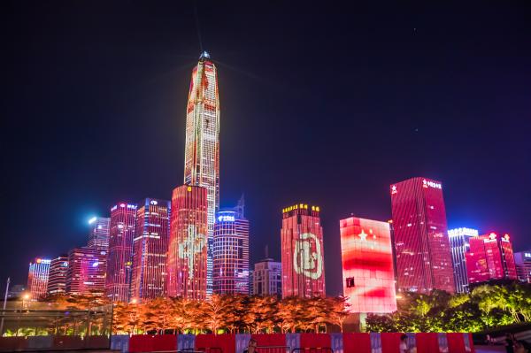市民中心灯光秀