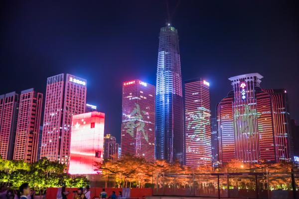 市民中心灯光秀