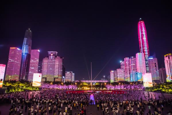 市民中心灯光秀