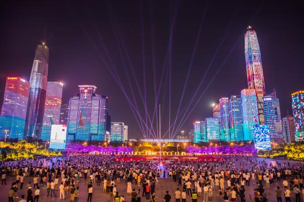 市民中心灯光秀