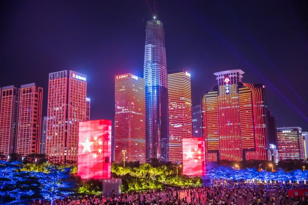 市民中心灯光秀