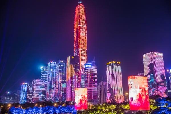 市民中心灯光秀