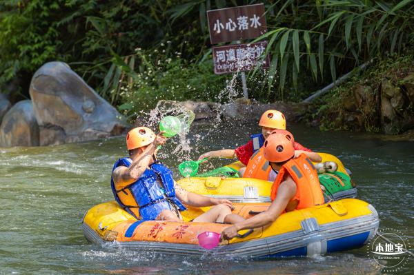 佛山九道谷漂流