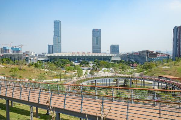 深圳北站中心公园