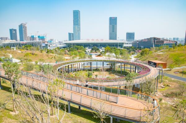 深圳北站中心公园