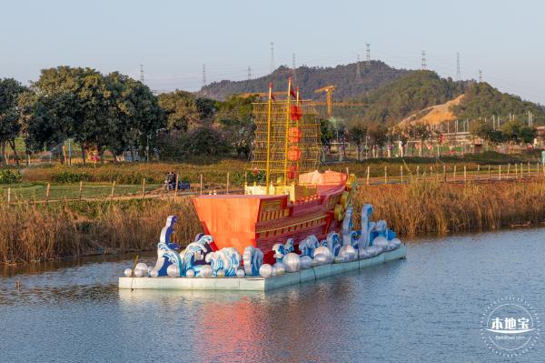 光明欢乐田园油菜花