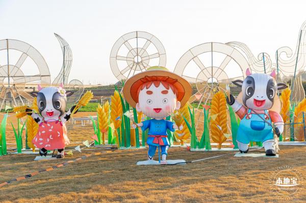 光明欢乐田园油菜花