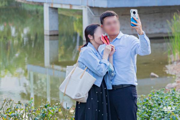 香蜜公园玫瑰园花海