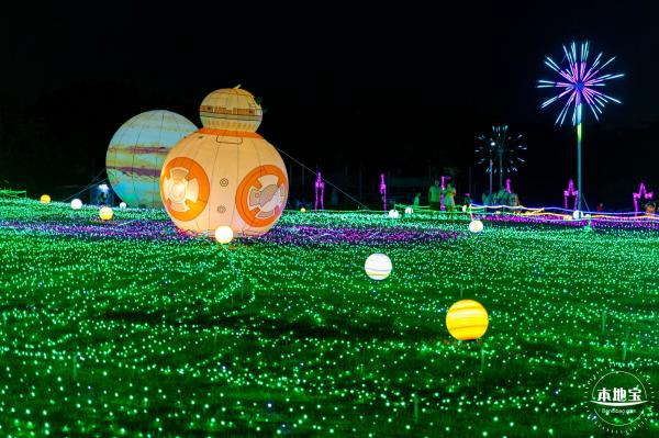 海上田园灯光秀