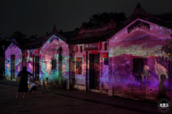 版画基地光影秀