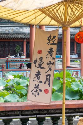 万景楼荷花池