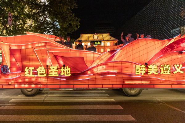 上海旅游节花车巡游