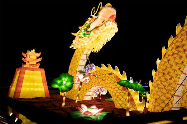 广富林灯会