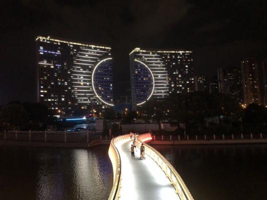 苏州活力岛夜景