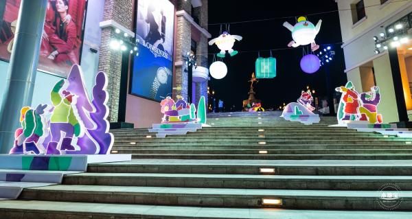 蓝色港湾灯光节