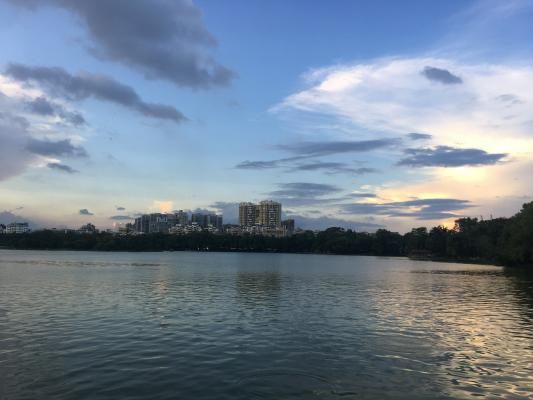 惠州西湖晚霞2