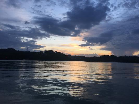 惠州西湖晚霞3