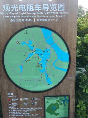 惠州西湖-导览图